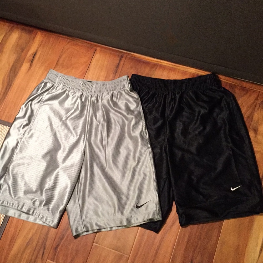 Two Nike Basketball Shorts size S